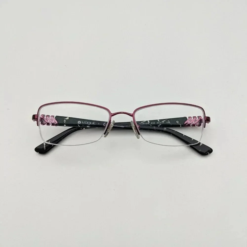 🕶️ Vogue VO3813-B 812 Semi Rimless Eyeglasses 51/17-135 / ALI509🕶️
